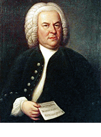 Gemälde des Komponisten Johann Sebastian Bach
