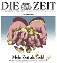 Zeitartikel Aufmacher "Mehr Zeit als Geld"