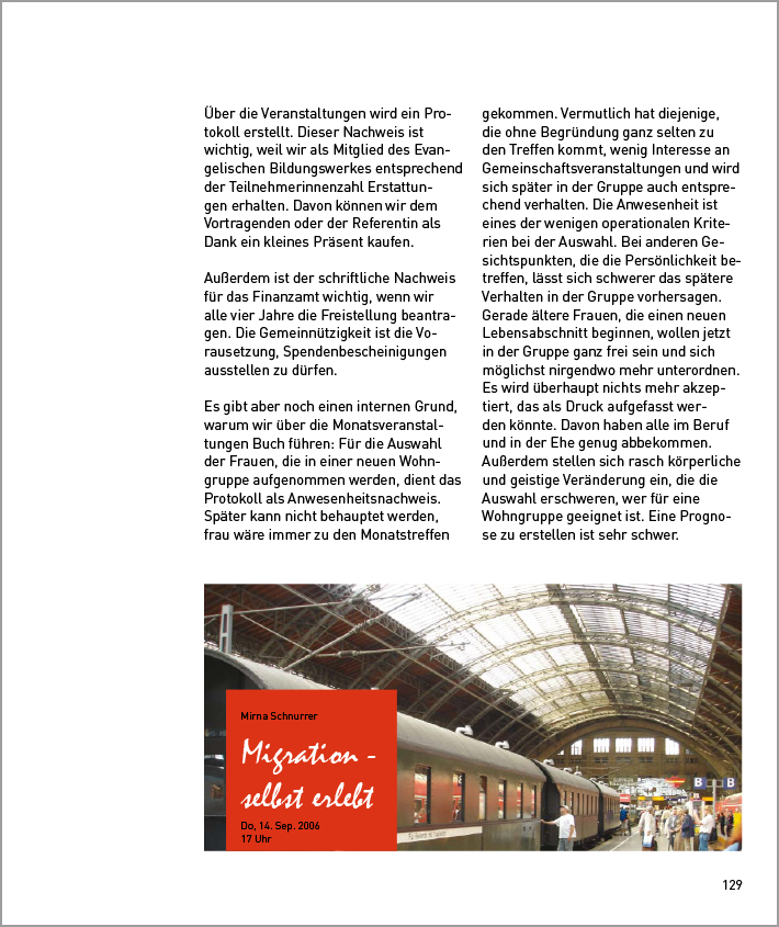 Bild zu der Veranstaltung: Migration selbst erlebt mit Blick auf einen Zug im Bahnhof