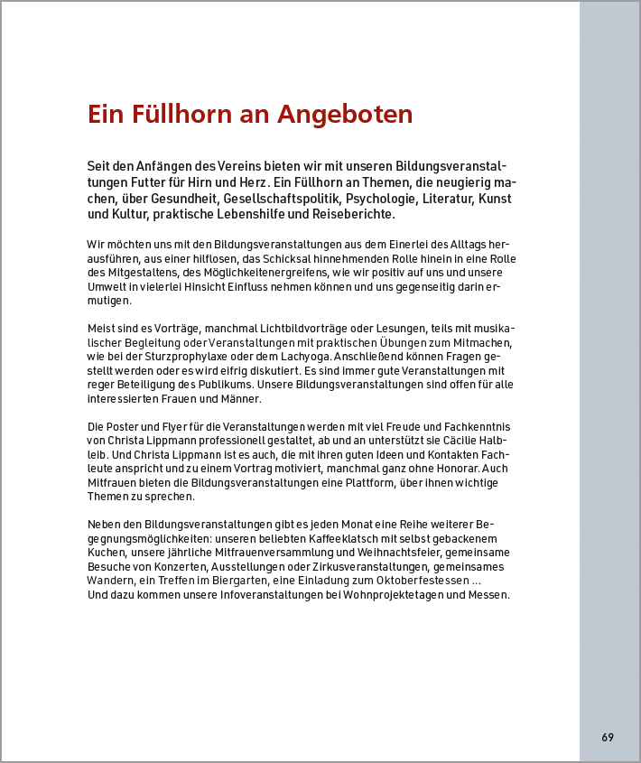 Einleitungstext zu unseren Bildungsveranstaltungen