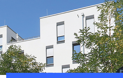 Aussenansicht Wohngebäude Neuhausen