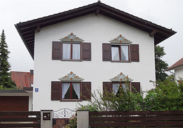 Das Haus für die Seniorinnen-WG in München/Fasanerie