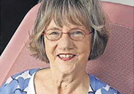 Dr. Christa Lippmann, Vorsitzende des Fördervereins  Nachbarschaftlich leben für Frauen im Alter e.V.